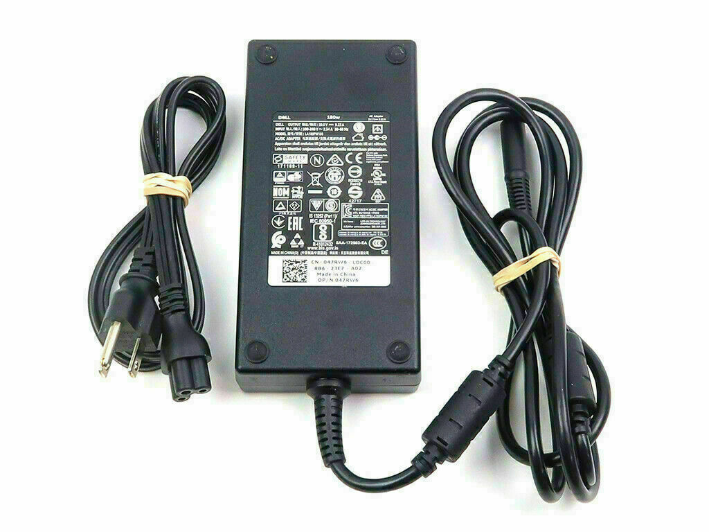 Dell 180W laptop AC Charger Power Adapter Alienware Precision DW5G3 WW4XY 47RW6