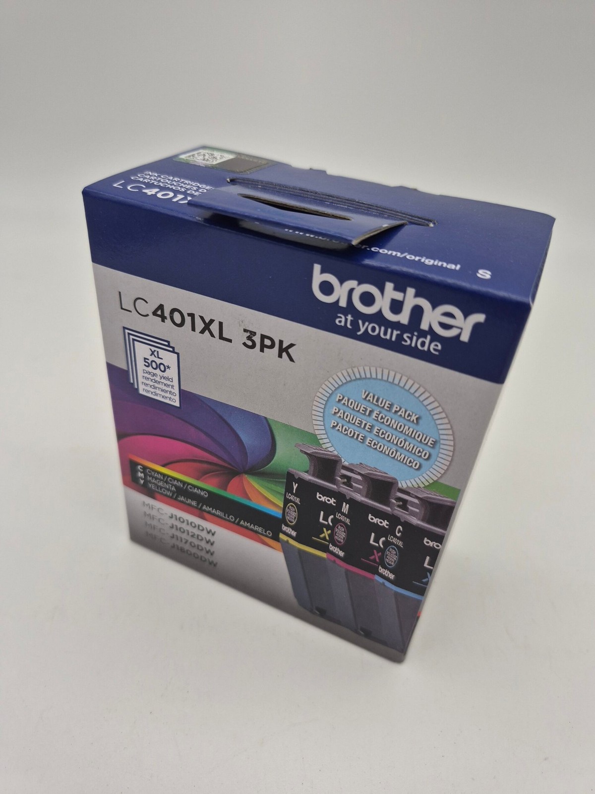 Genuine LC401XL 3PK High Yield 3-Pack Color Cyan, Magenta and Yellow