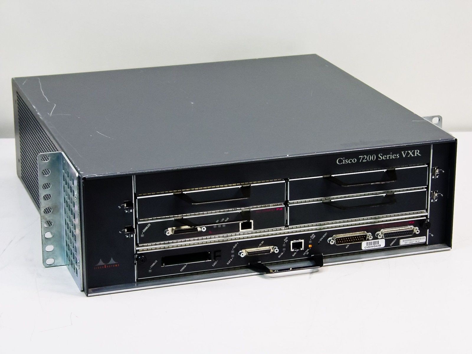 Cisco 7204VXR Router Chassis w/ NPE Fast Ethernet I/O Controller Dual PSU Rack