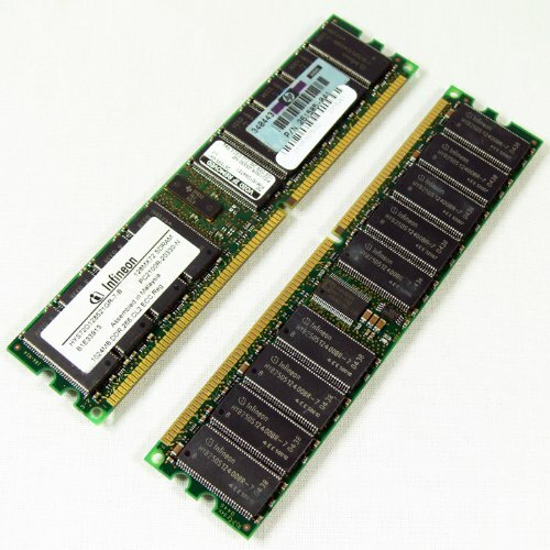 300680-B21 I GENUINE HP 2GB DDR SDRAM Memory Module 2X1GB ECC