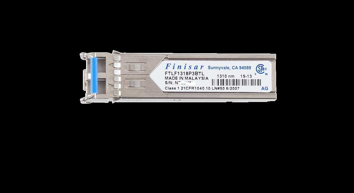 Finisar Industrial Temperature 1310nm 10KM SFP Transceiver FTLF1318P3BTL