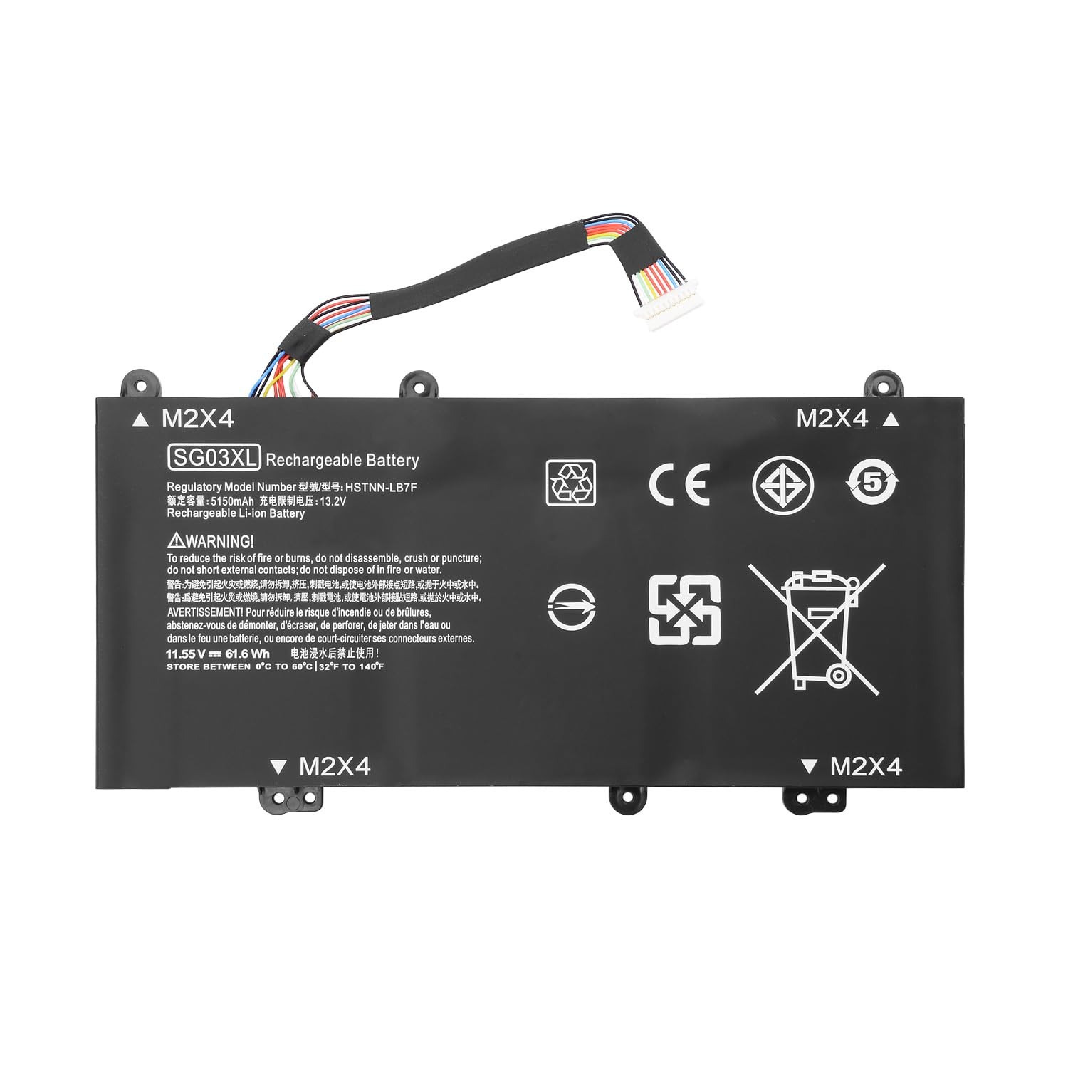 SG03XL Laptop Battery Replacement Fit for HP Envy M7-U109DX M7-U009DX 17t-U00...