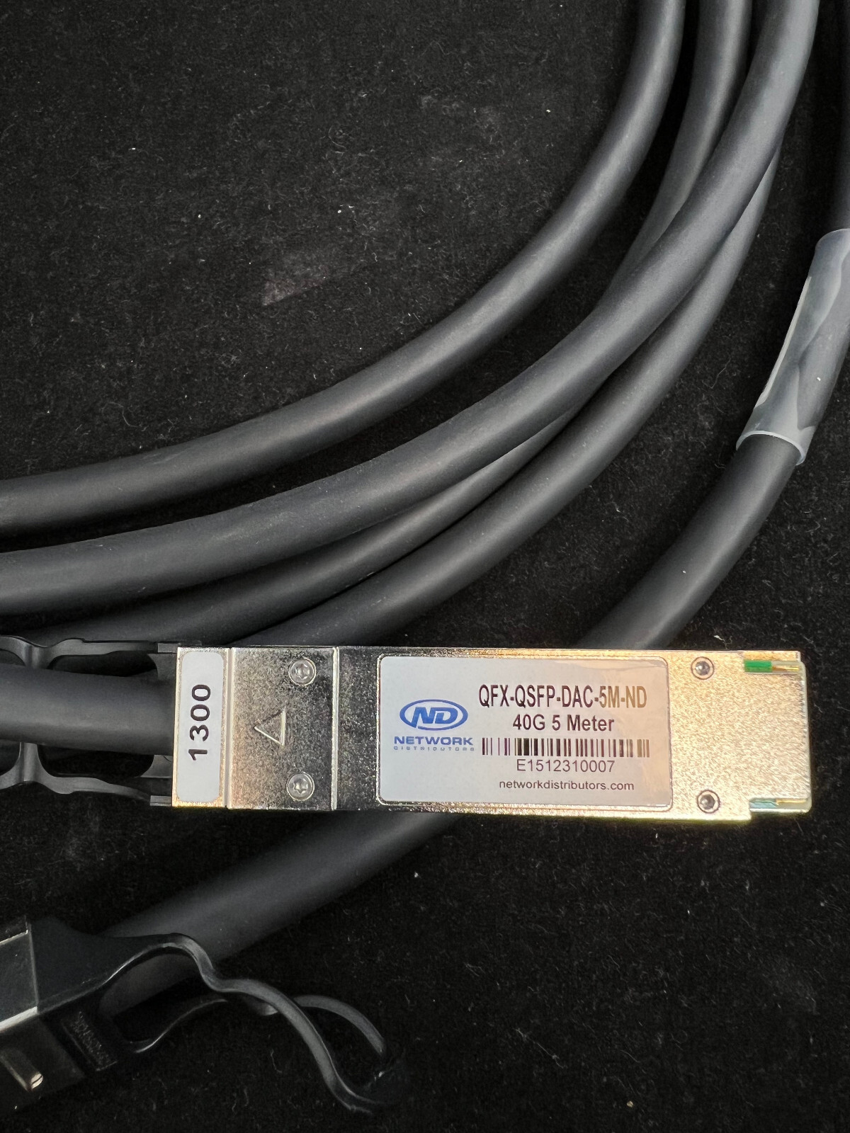 NEW Juniper Compatible QFX-QSFP-DAC-5M QSFP+ to QSFP+ 5M Passive DAC