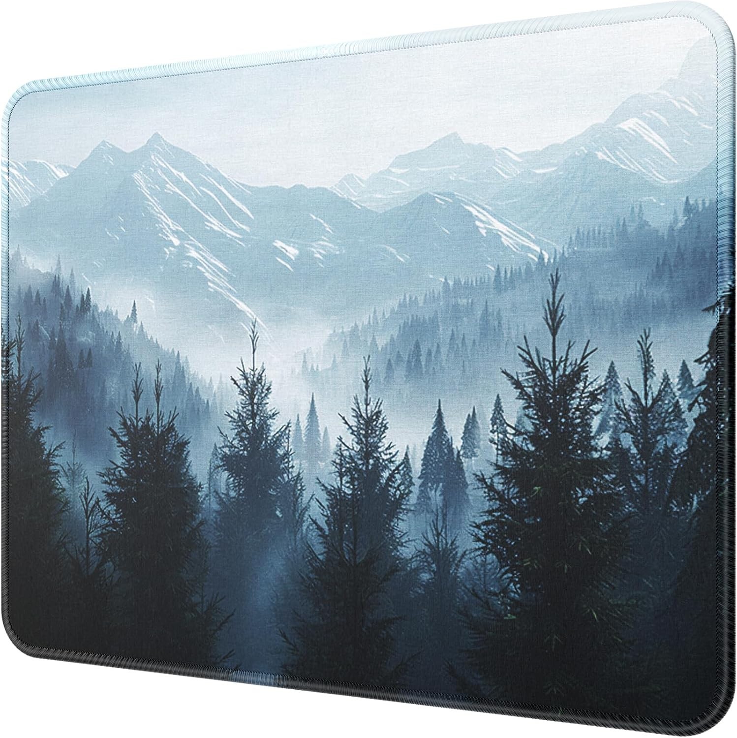 Essential Office & Gaming Mouse Pad, 8.5 x 11 Inch, Cloud Forest