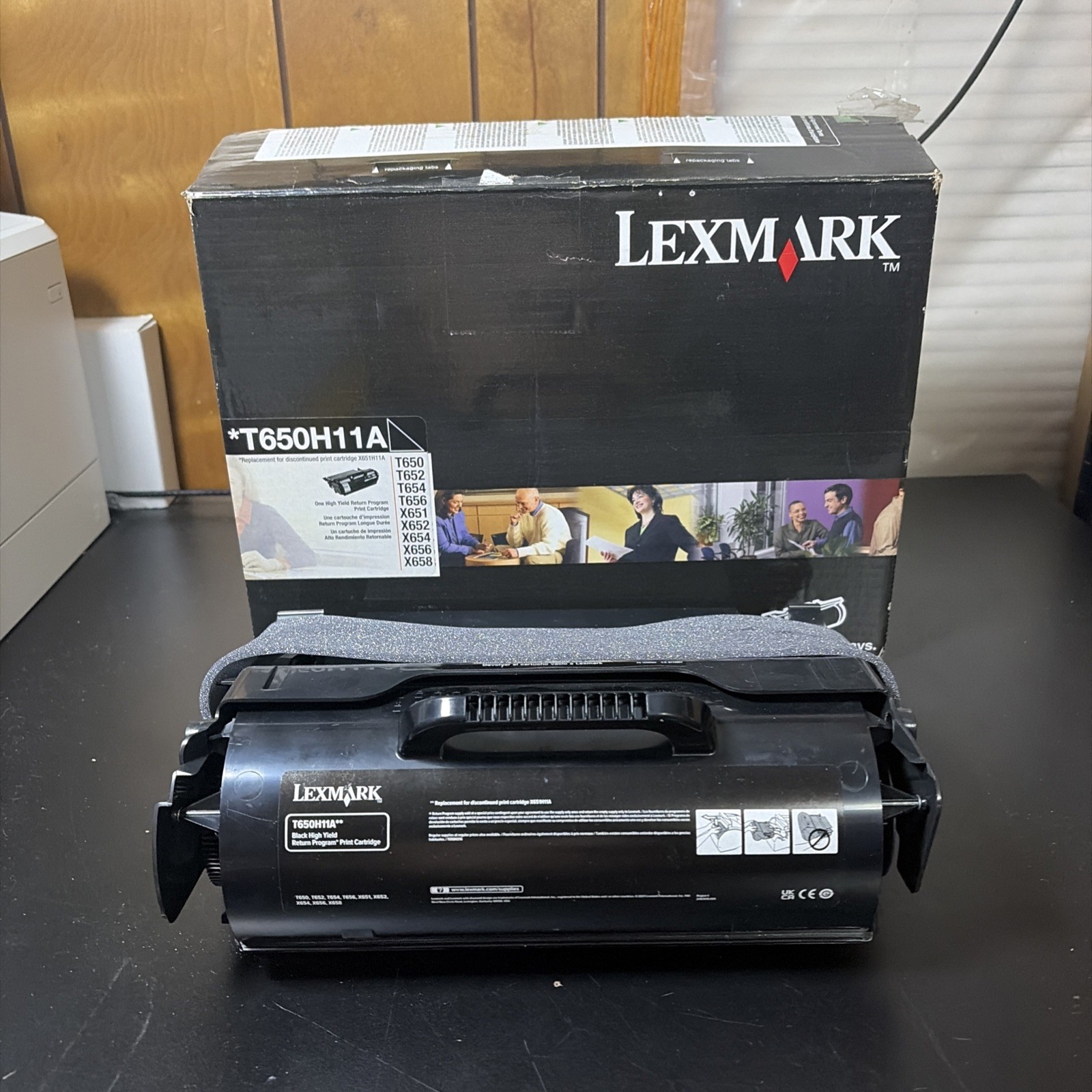 Lexmark T650H11A Black Toner Cartridge