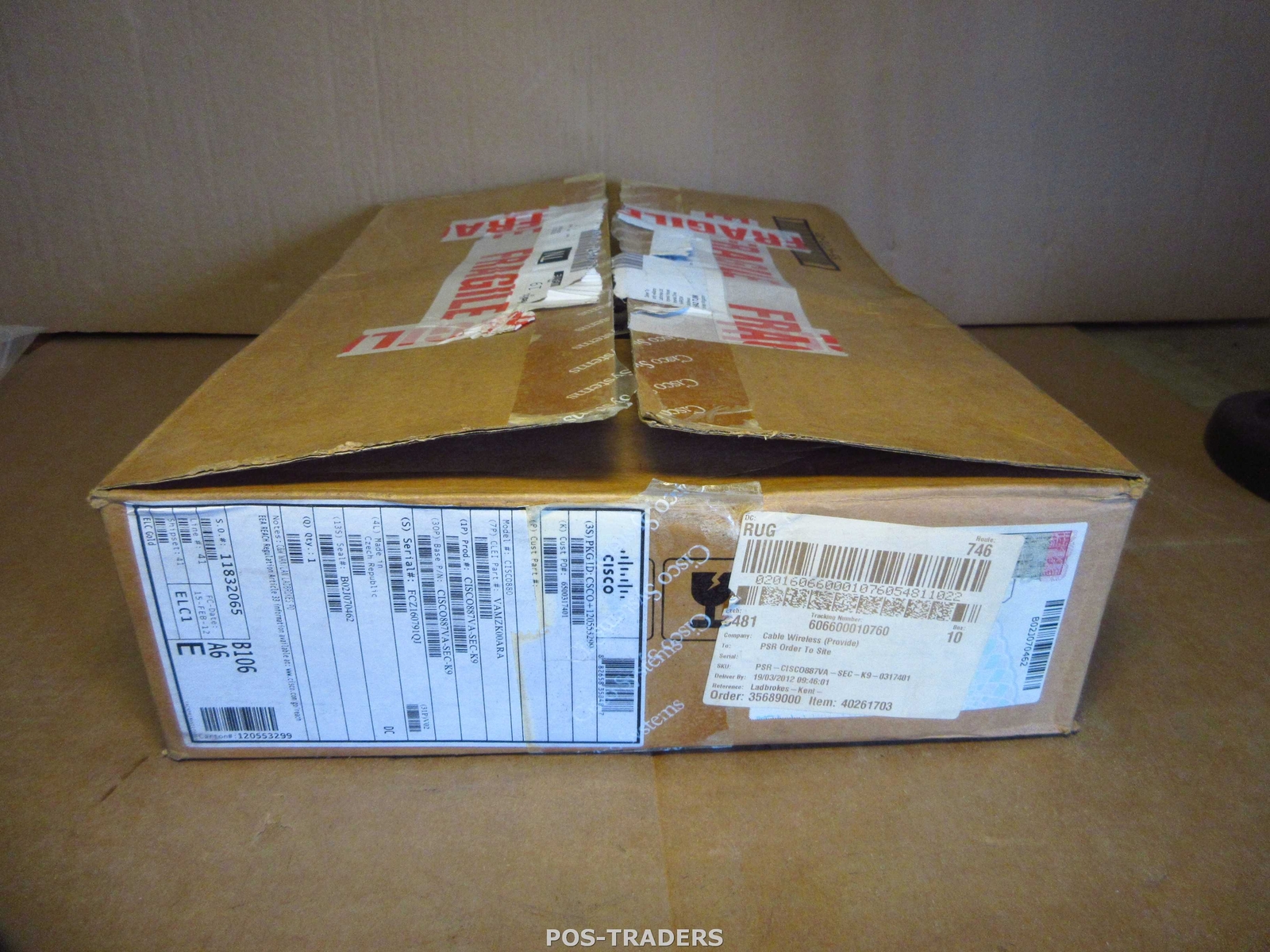 Cisco CISCO887VA-SEC-K9 V02-887 VDSL/ADSL over POTS Multi-mode Router NEW NEW