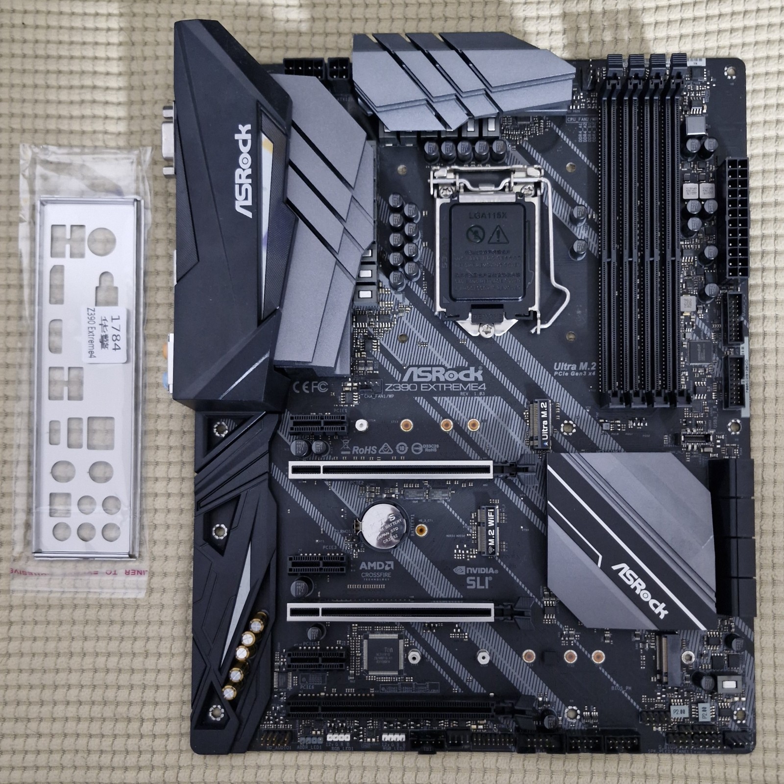 Asrock Z390 Extreme4 : LGA1151 Z390 ATX DDR4 Verified Working