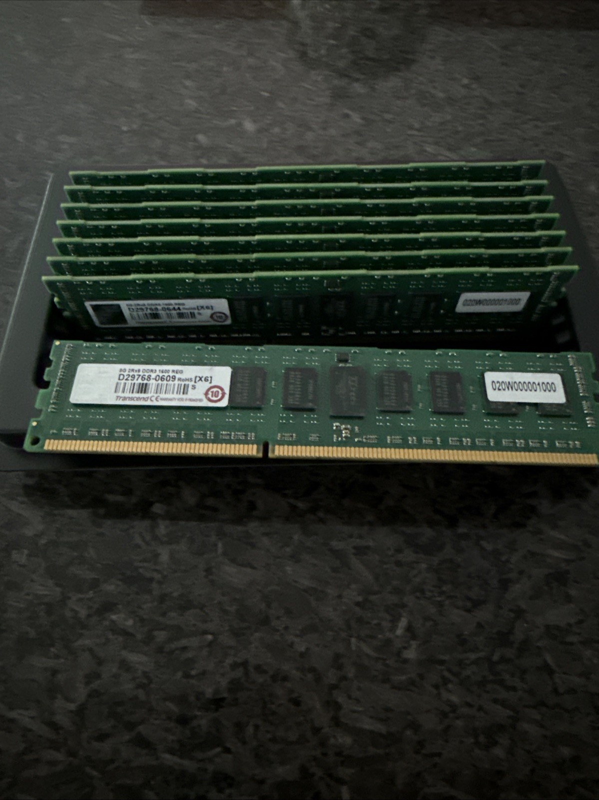 TRANSCEND D29768-0609 64GB RAM (8x8GB) DDR3 1600 ECC-DIMM 2Rx8 1.5V