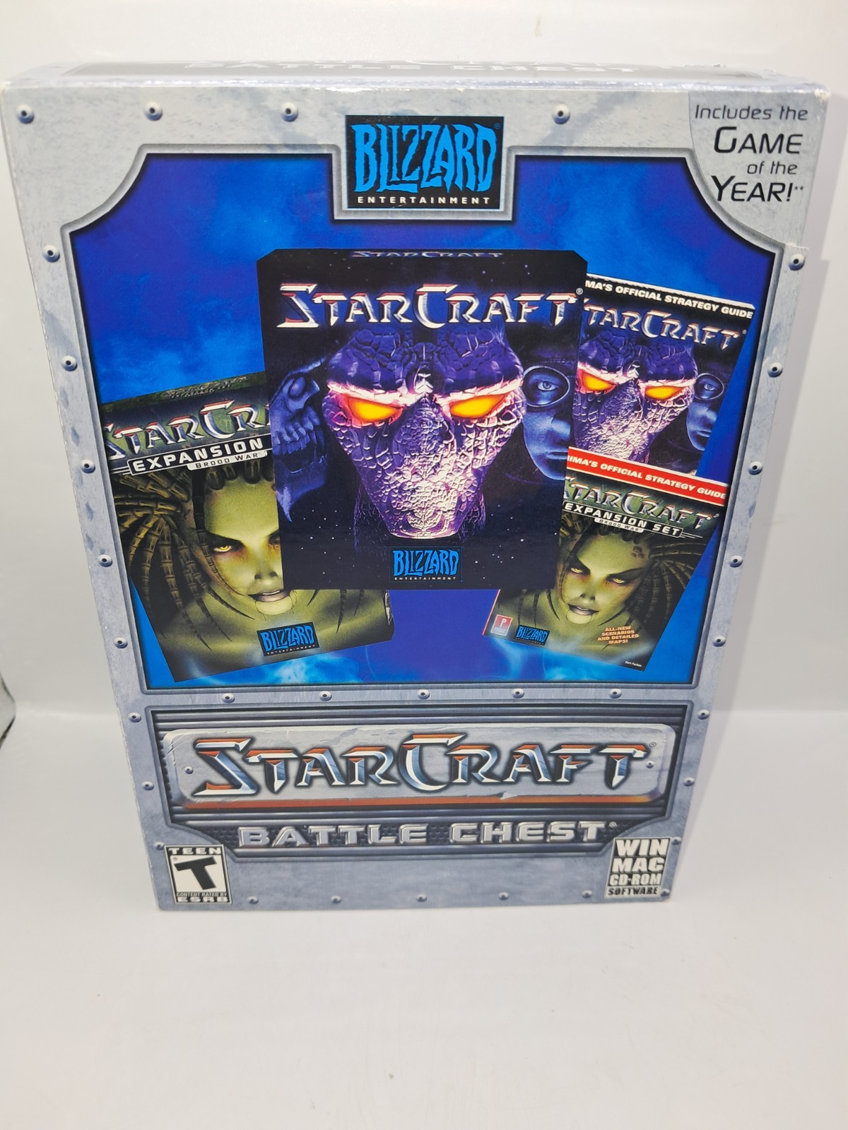 Star Craft Battle Chest PC WIN MAC CD Blizzard Brood Wars Expansion  Complete 