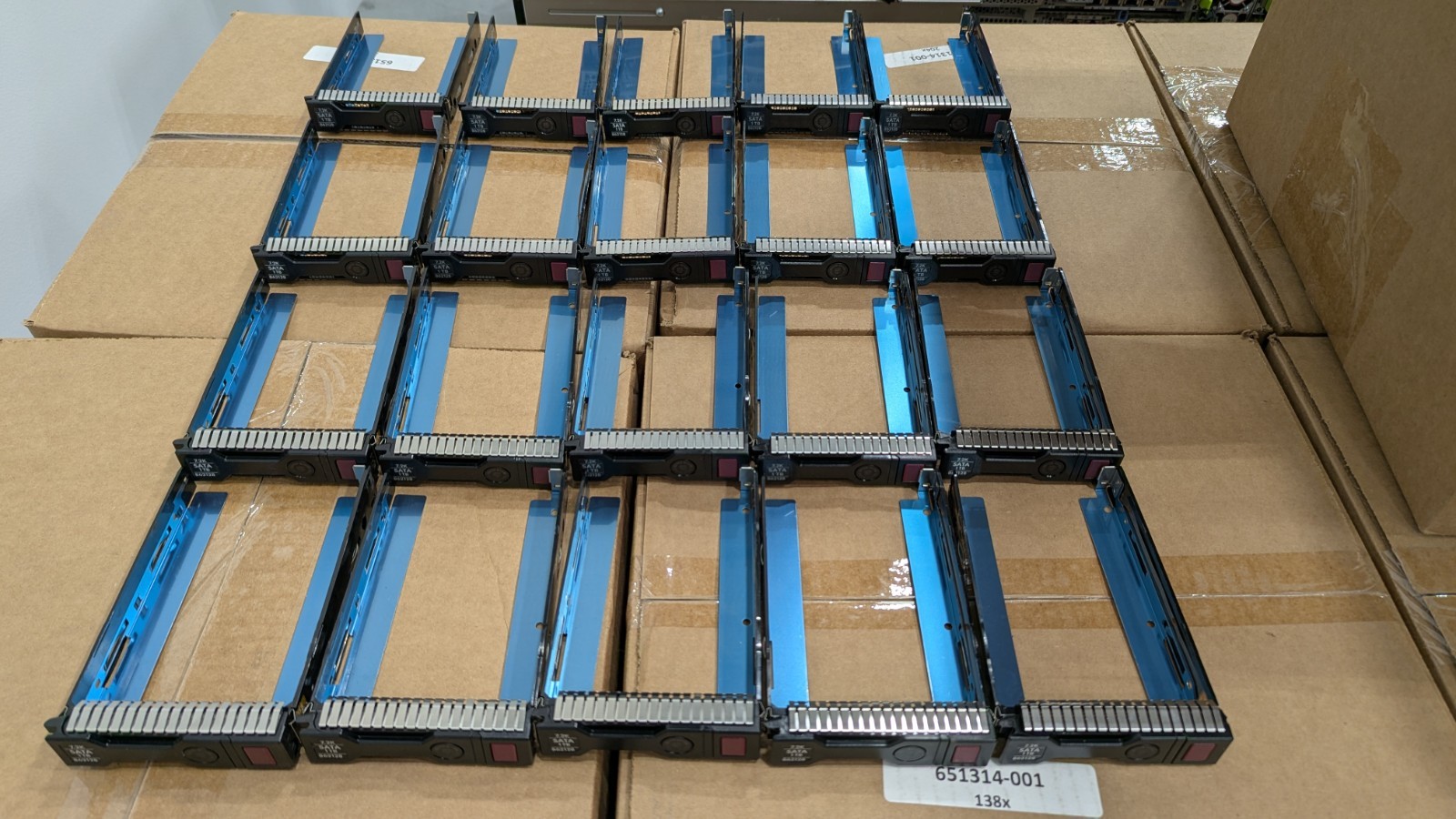 Lot of 20 3.5" LFF 651314-001 Hard Drive Tray Caddy for HP DL360p DL380p G8 G9