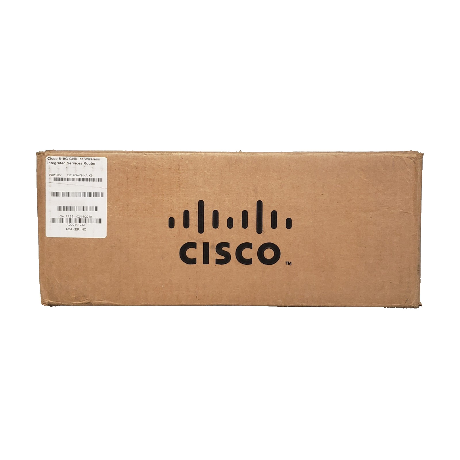 Cisco C819G-4G-NA-K9 819 Hardened 4G LTE M2M Integrated Services Router SEALED