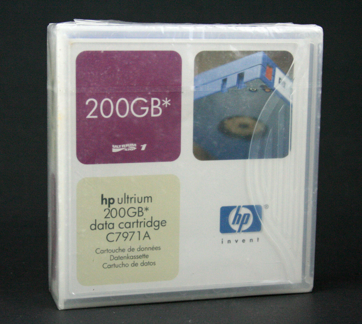 HP Ultrium data cartridge C7971A 200GB - New and Sealed