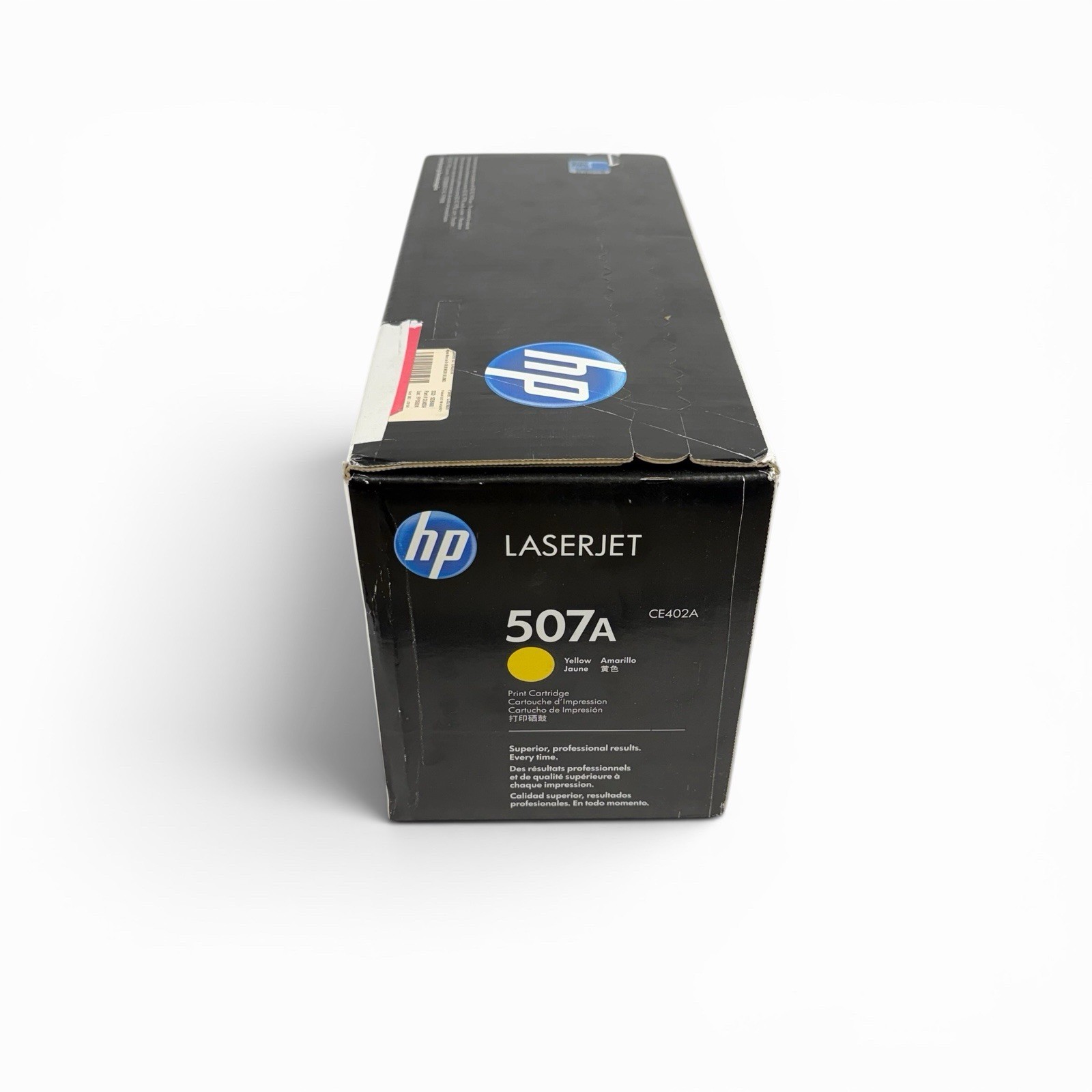 Genuine HP 507A Yellow Toner Cartridge (CE402A) OEM Factory Sealed