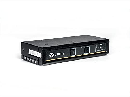 Vertiv SC820DPH400 KVM Switch 2 Port DisplayPort NIAP 4.0 Certified