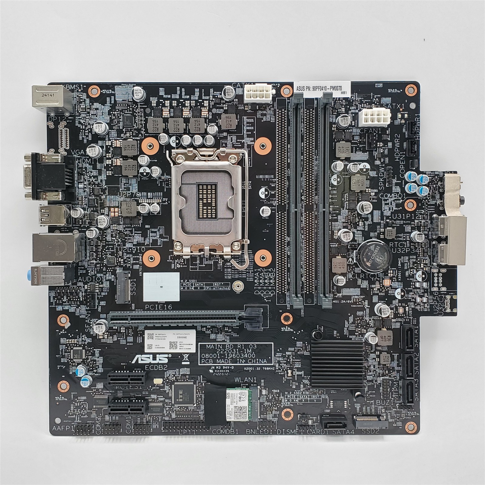 OEM ASUS ExpertCenter D5 D500ME Desktop Motherboard Intel LGA1700 DDR4
