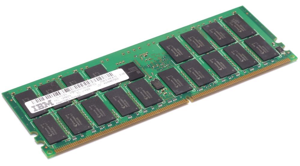 IBM 12R9574 4GB PC2-4200R 533MHz DDR2 ECC Reg Memory RAM Speicher MT36HTF51272MY