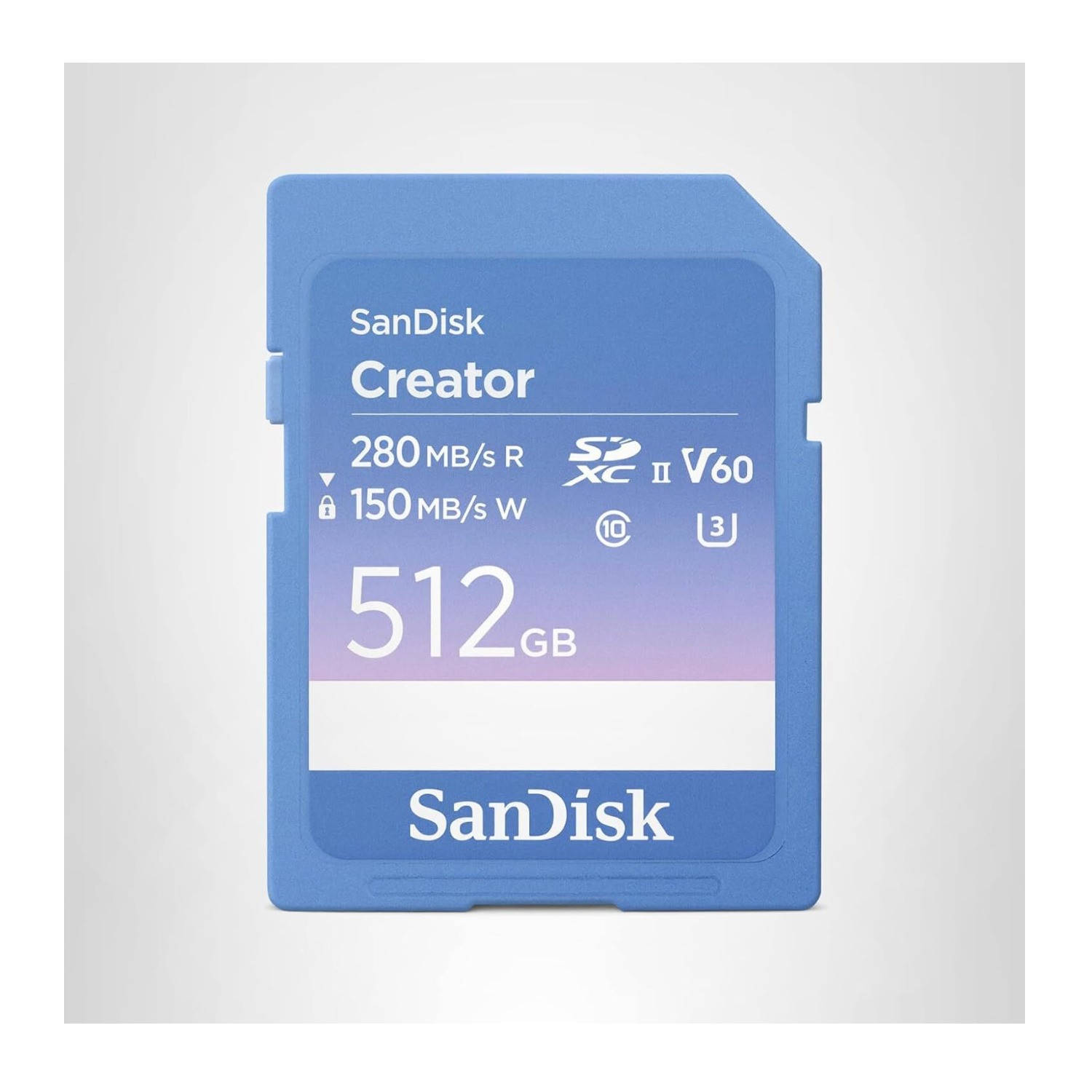 SanDisk 512GB Creator Series UHS-II SDXC Memory Card