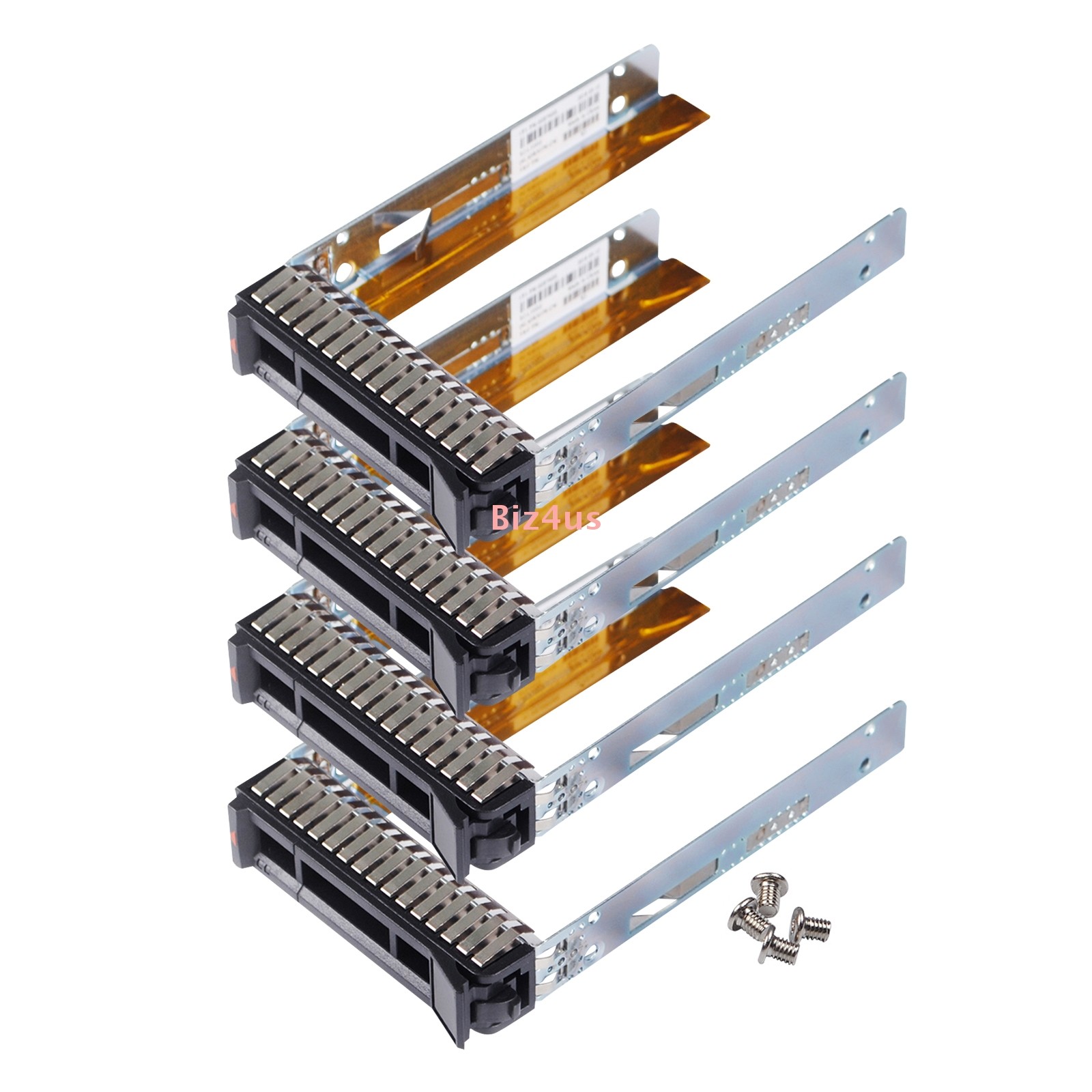 4x 2.5" 00E7600 SFF HDD Tray Caddy For IBM X3100 X3550 X3650 M5 X3850 X3950 X6