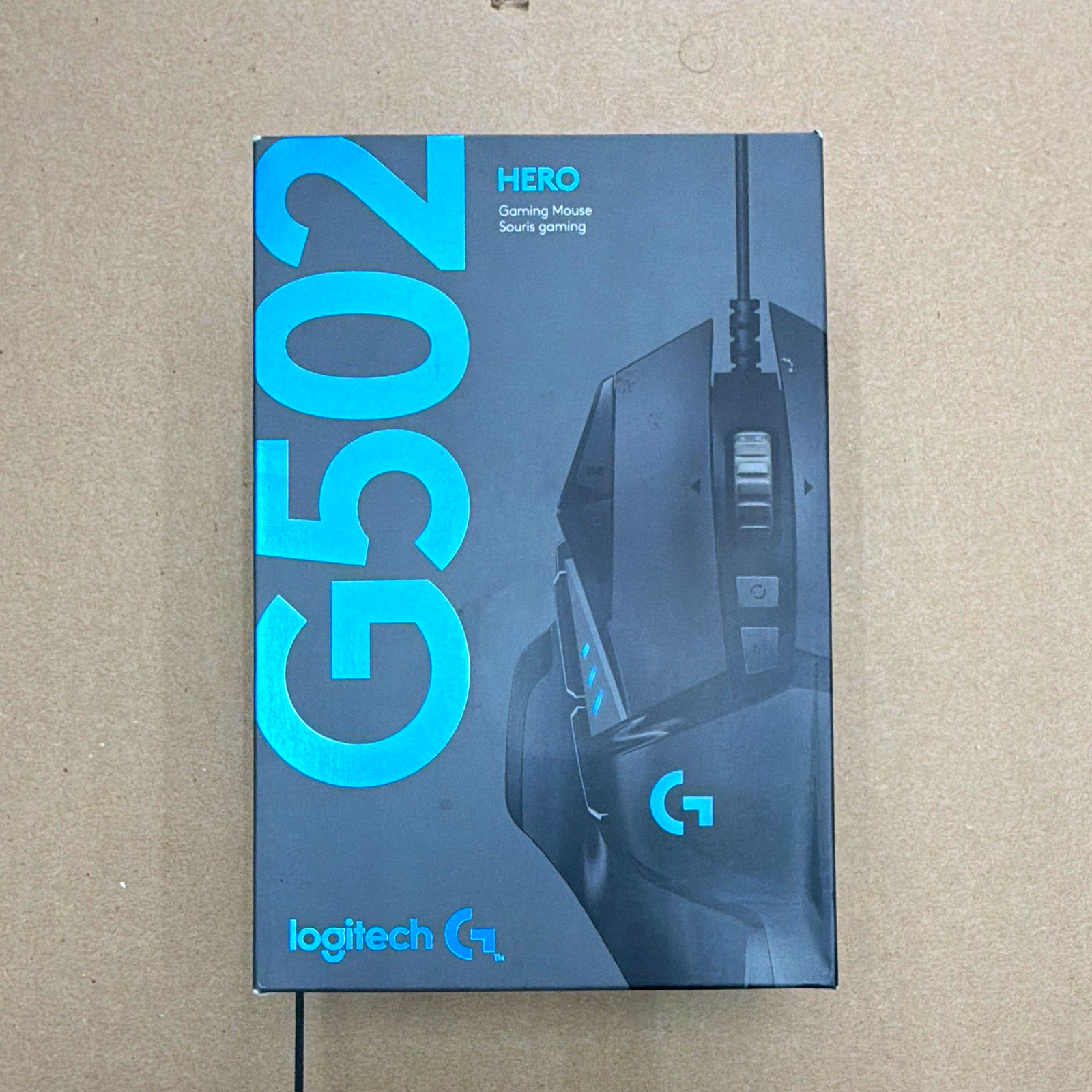 Logitech G502 HERO Wired USB Optical 25600 DPI 11-Button RGB Gaming Mouse Black