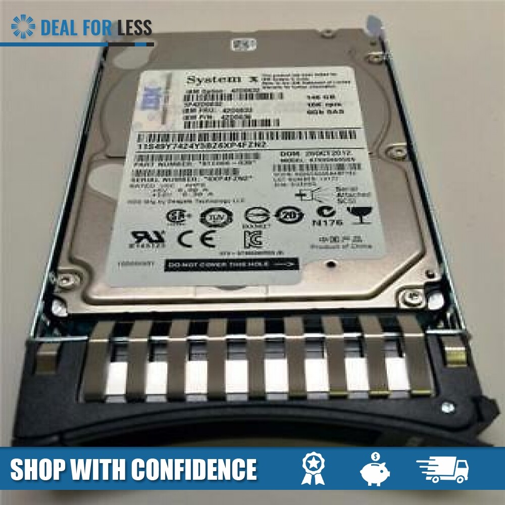 42D0632/42D0633/42D0636 IBM 146GB 10K 2.5" SAS DUAL PORT HARD DRIVE