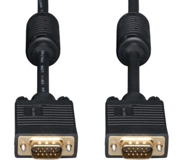 Tripp Lite 20-ft. Svga/vga Monitor Gold Cable With Rgb Coax [hd15 M/m] - Vga For