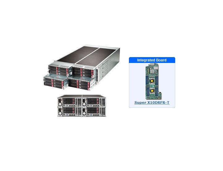 *NEW* SuperMicro SYS-F628R3-RTB+ 4U Server with X10DRFR-T Motherboard