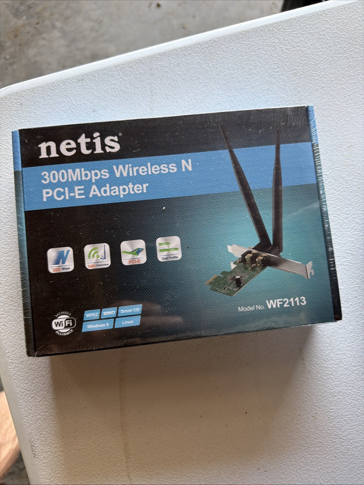netis 300Mbps Wireless N PCI Express Adapter WF2113 1 Port PCI-E Wireless Card