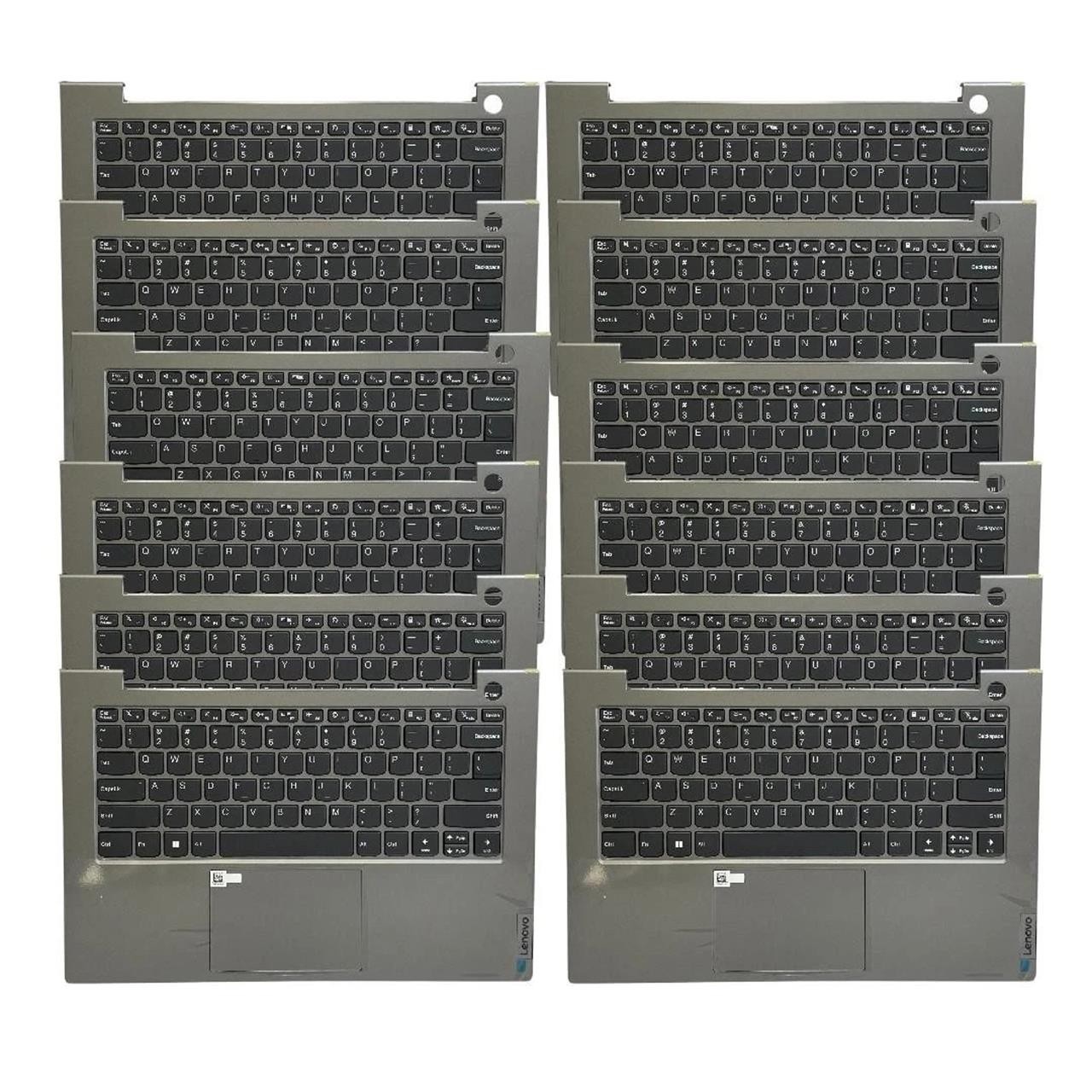 Lot of 12 | Lenovo ThinkBook 14 G4 IAP Palmrest US Keyboard Touchpad 5CB1J09132