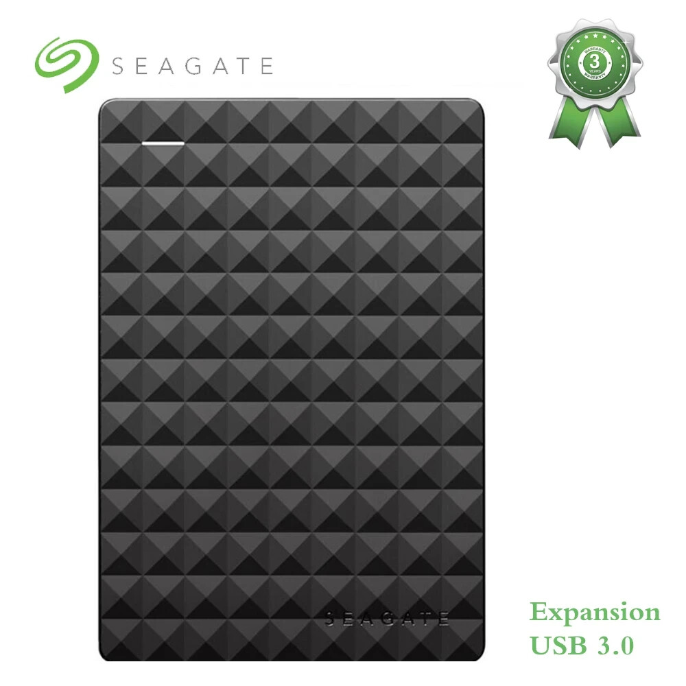 Seagate SRD0NF1 Expansion Portable Drive 250GB External Hard Drive Black 2.5"