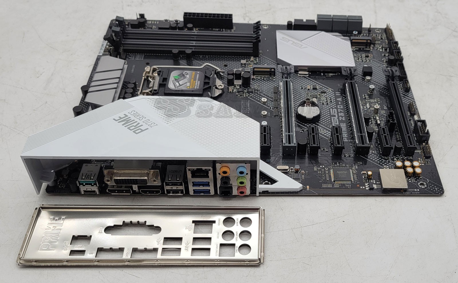 Asus Prime Z370-A II ATX Motherboard Intel 1151 USB 3.1 w/ I/O Shield