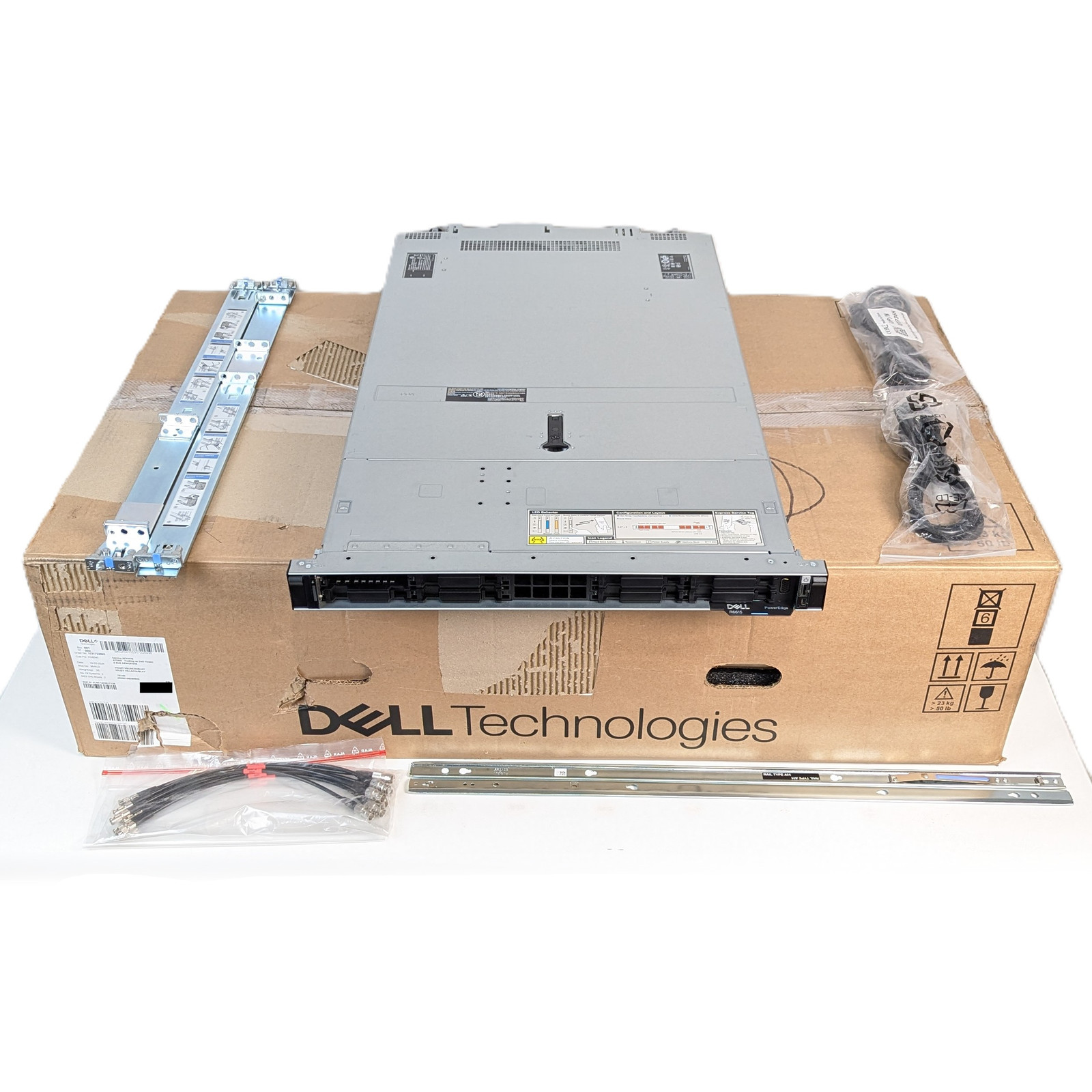 Dell PowerEdge R6615 AMD EPYC 9654P 192GB ECC DDR5 6400MHz (0M5PCY) NO STORAGE