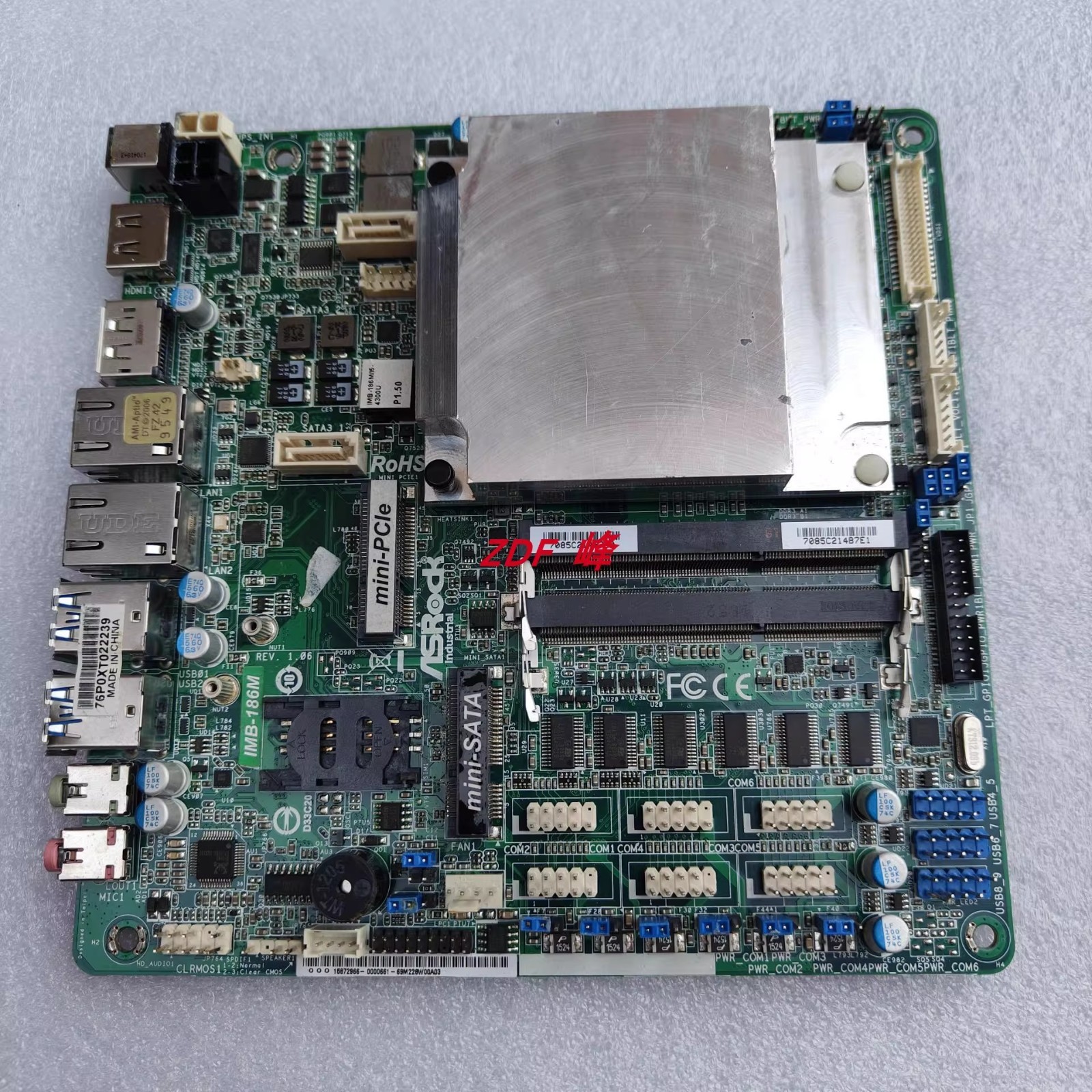 ASRock IMB-186M REV 1.06 industrial motherboard