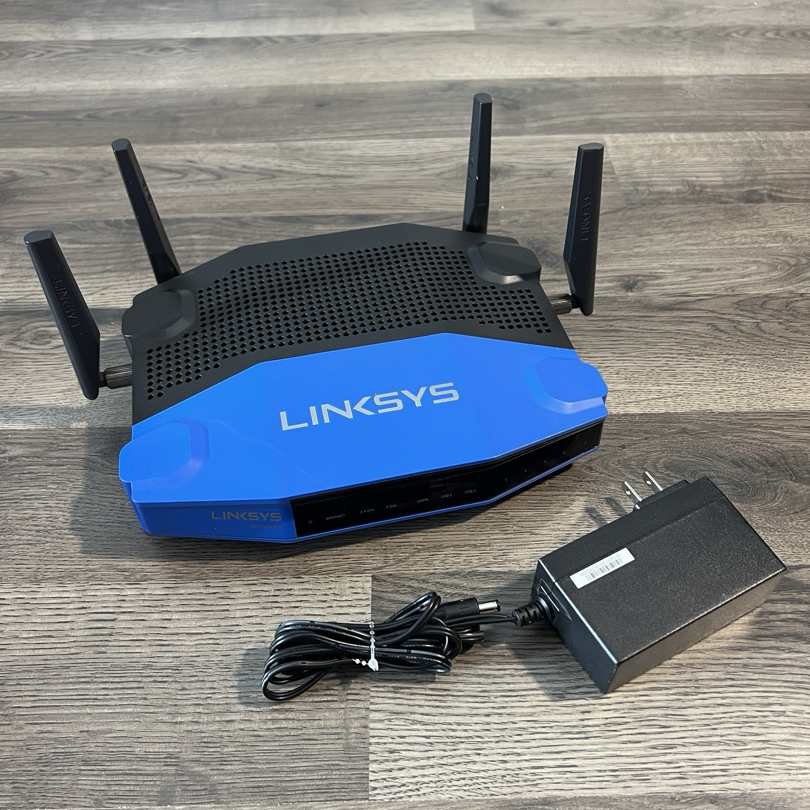 Linksys WRT1900ACS v2 | 1300 Mbps | 4 Port Dual-Band Wi-Fi Router W/ Power Cord