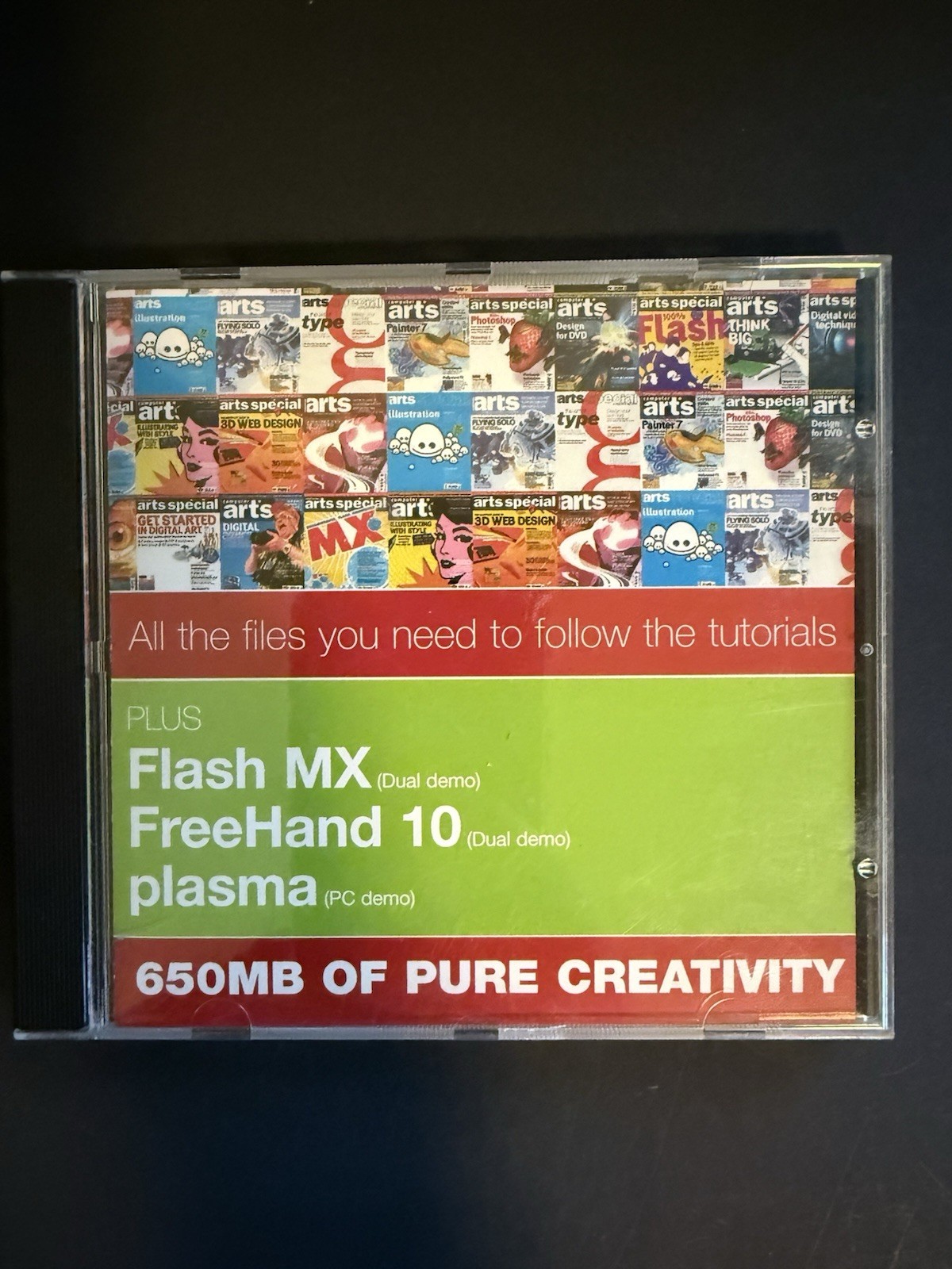Computer Arts Creative Collection CD Flash MX FreeHand 10 Future Publishing#38