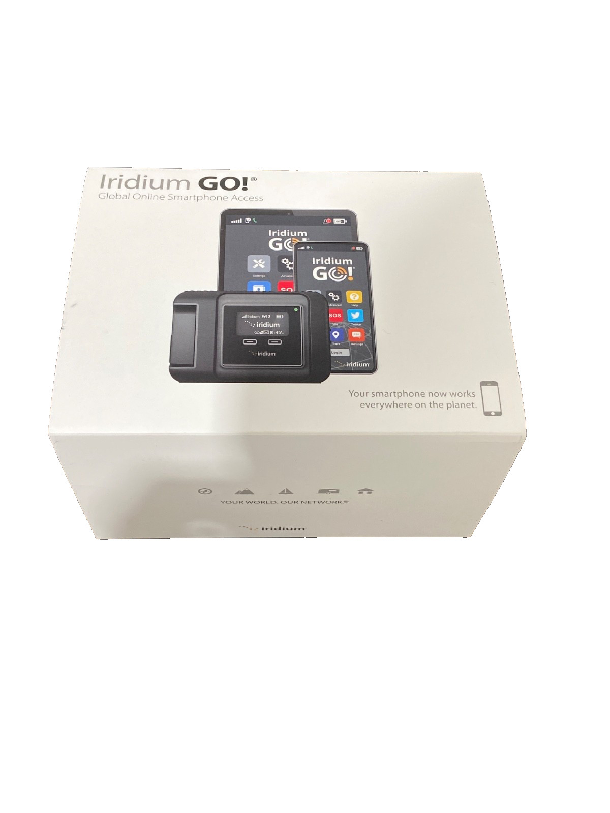 Iridium go 9560 Portable satellite communicator New In Box