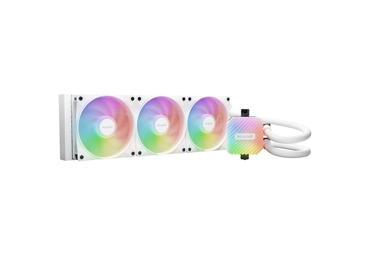 be quiet Light Loop 360mm White CPU liquid cooler for heavily overclocked