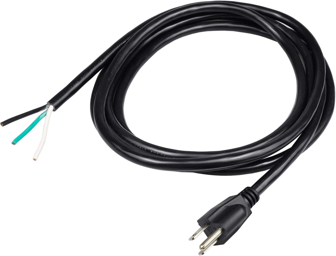10Ft 14 Gauge 3 Prong Heavy Duty Replacement Power Supply Cord Cable 110V 115V 1
