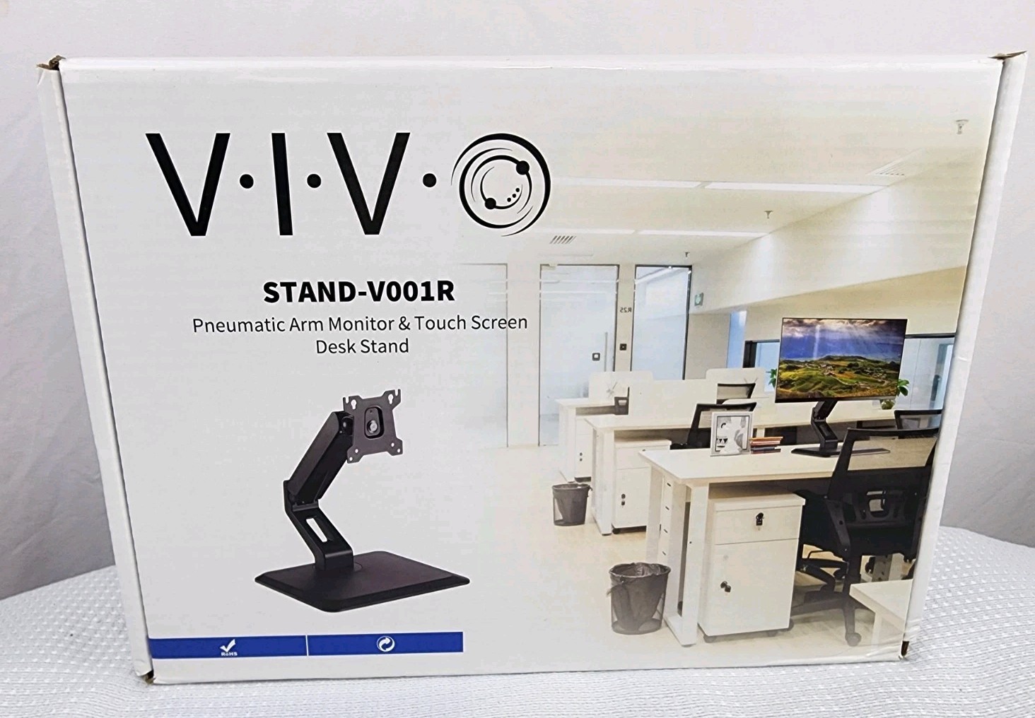 VIVO Freestanding Monitor Arm Mount for 17" to 32" Touch Screens Open Box
