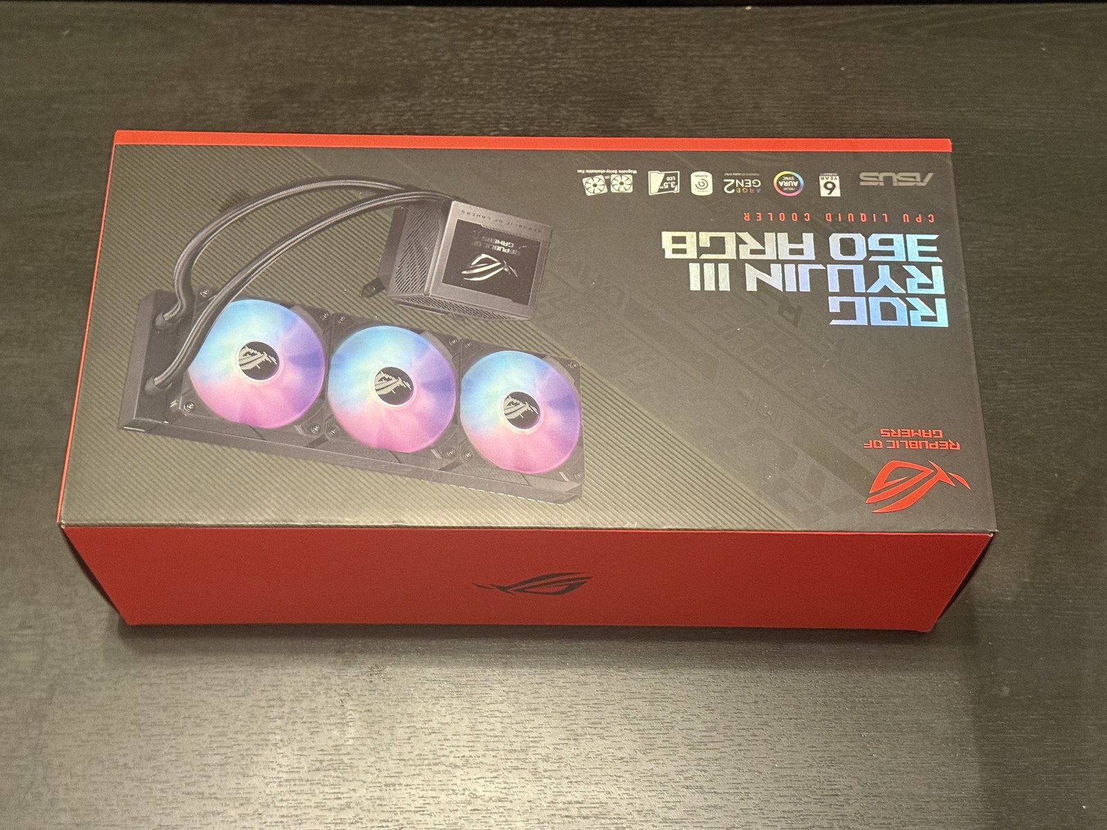 ASUS ROG RYUJIN III 360 ARGB Extreme All-in-one AIO CPU Liquid Cooler