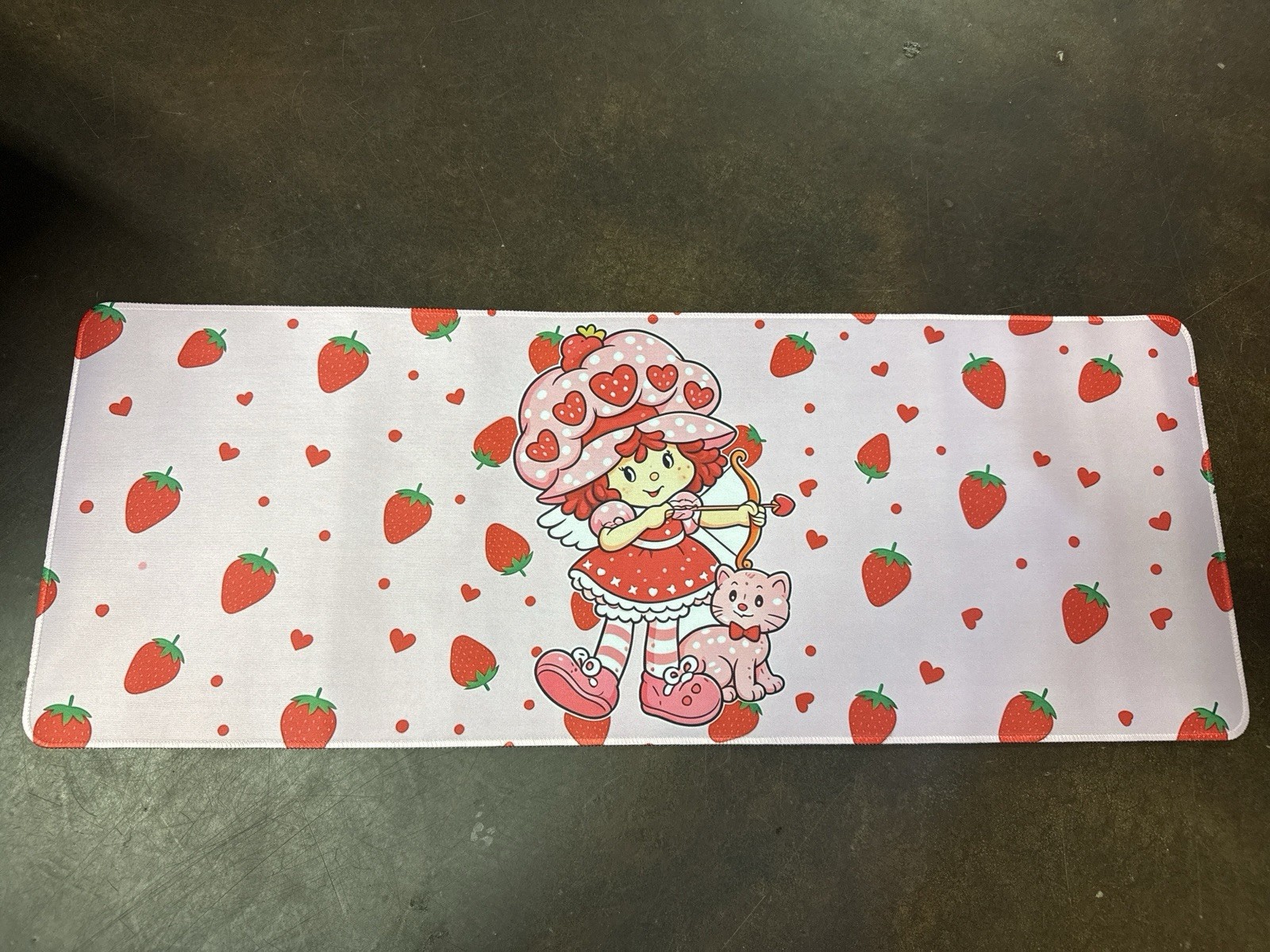 Strawberry Shortcake Computer Desk Mat 31x11