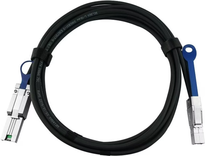 Supermicro CBL-SAST-0548 1M Mini-SAS HD SFF-8644 to Mini-SAS SFF-8088 Cable New