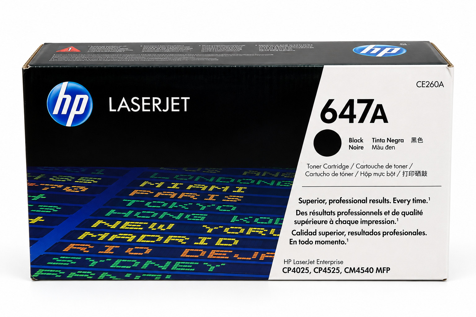 HP 647A (CE260A) Black Toner Cartridge