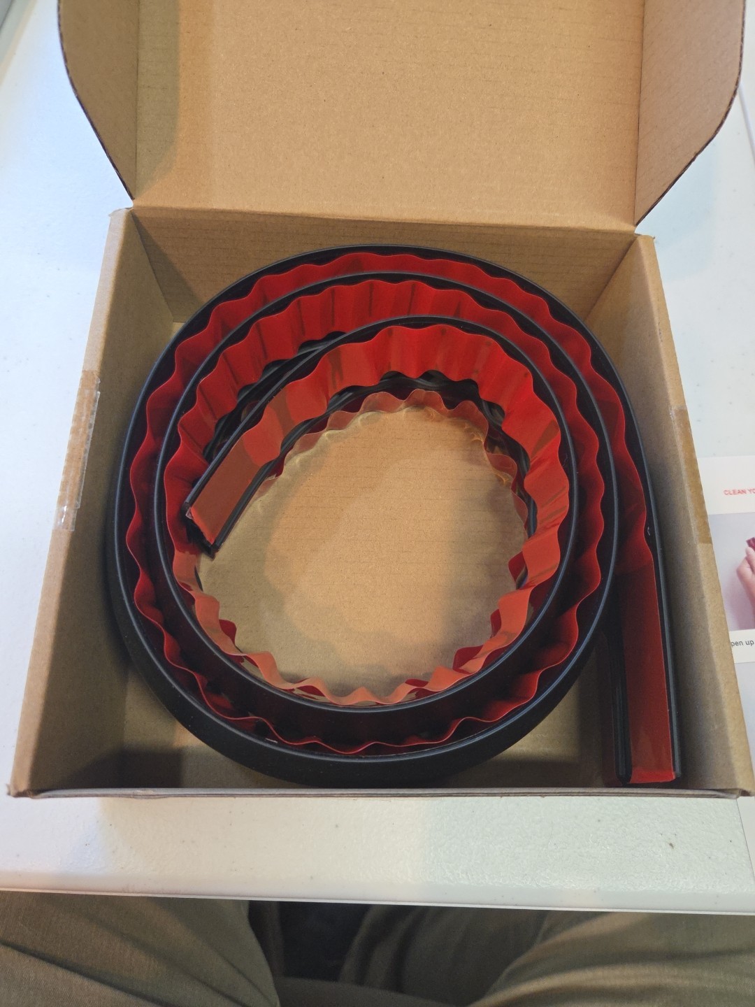 4 Feet Rubber Self Adhesive Floor Cord Cover Black 2in Wide