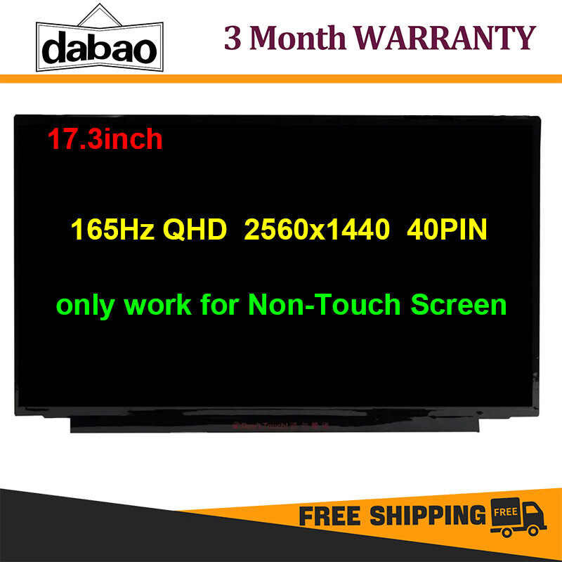 NE173QHM-NY5 NE173QHM-NY6 NE173QHM-NY7 NE173QHM-NY1 LCD Screen 2560x1440 40 Pin