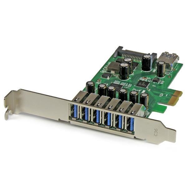 StarTech.com PEXUSB3S7 7 PORT PCIE USB 3.0 CARD 7-Port PCI Express Card - St ~E~