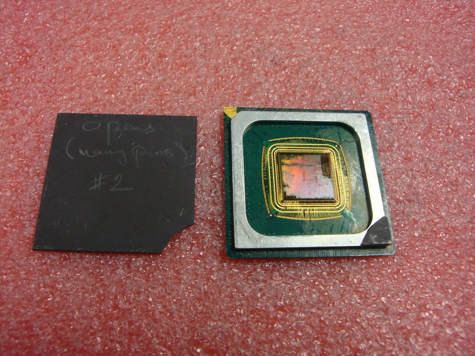 Vintage & Rare Nvidia Chip Gold wire inside for great Collection