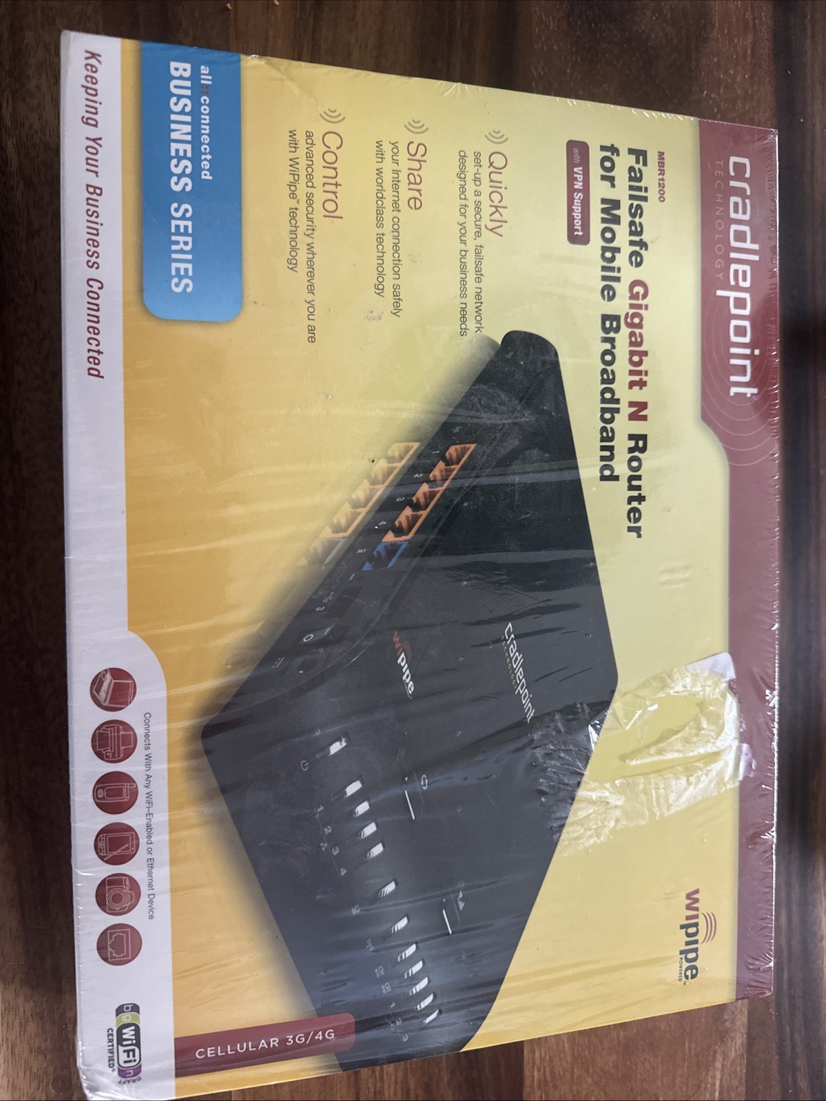 NIB Failsafe Gigabit N Router For Mobile Broadband Business Series NEW SEALED