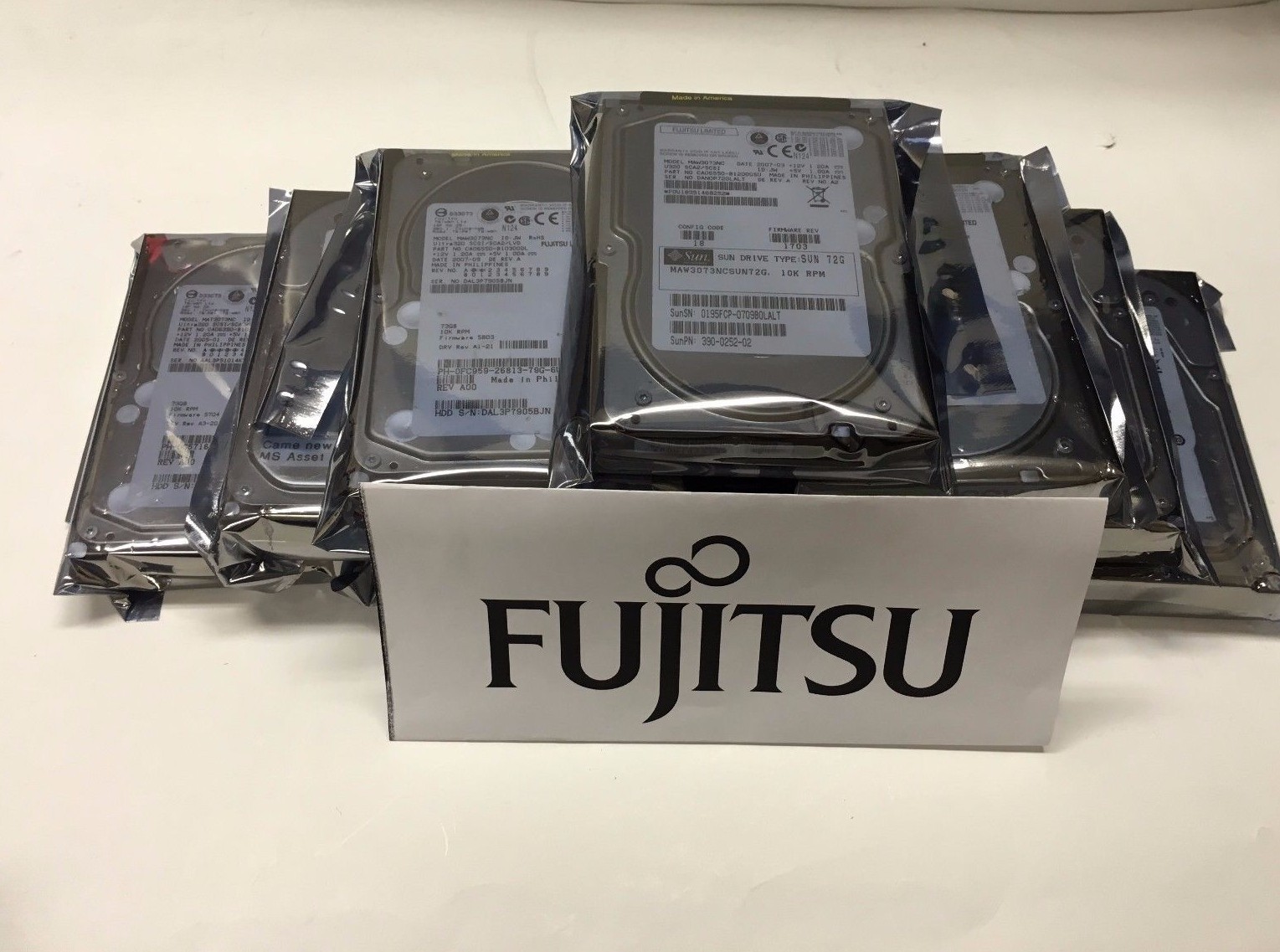 Fujitsu 300GB SAS 3.5" 15K RPM Hard Drive MBA3300RC