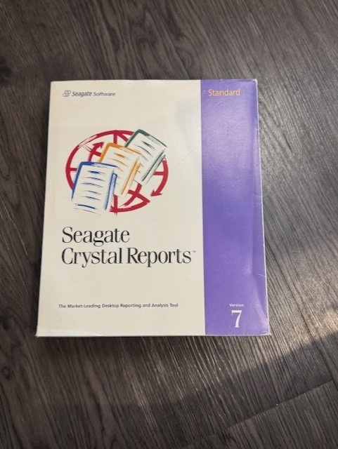 Seagate Crystal Reports  - Version 7 - Standard