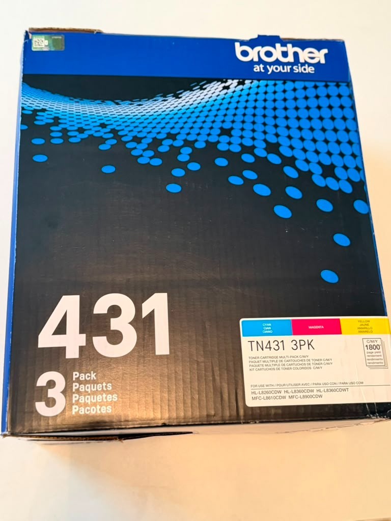 Brother TN-4313PK 3Pcs Toner Cartridge - Cyan, Magenta, Yellow